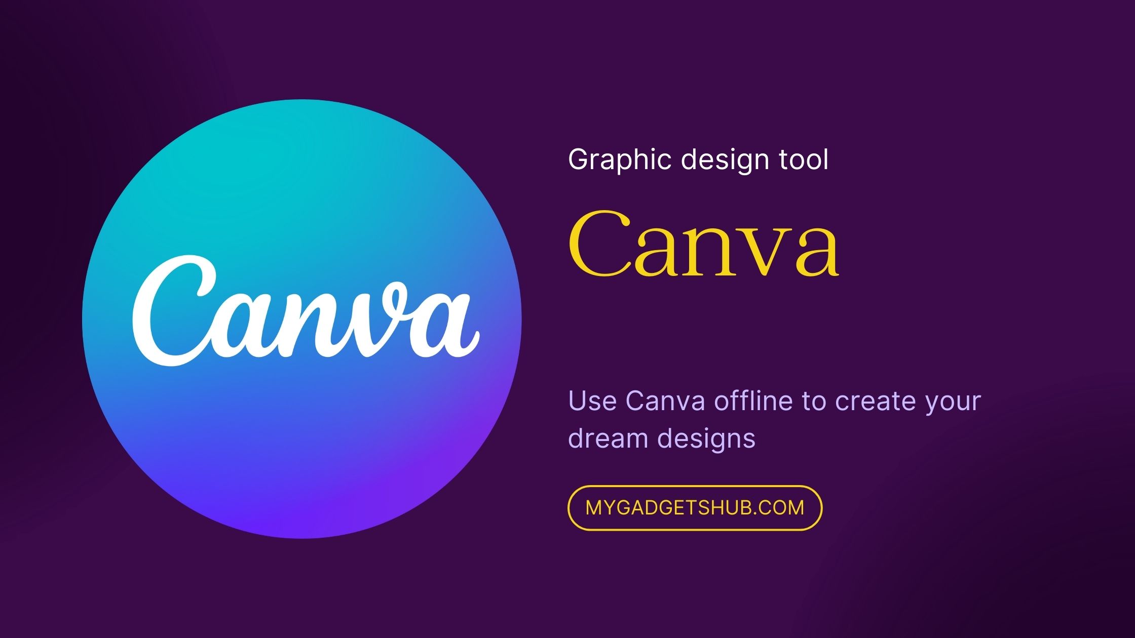 How to use Canva offline