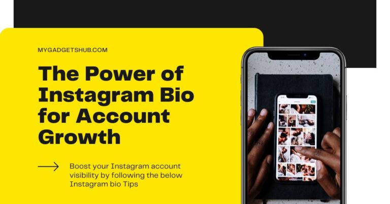 Read more about the article The Power of Instagram Bio for Account Growth